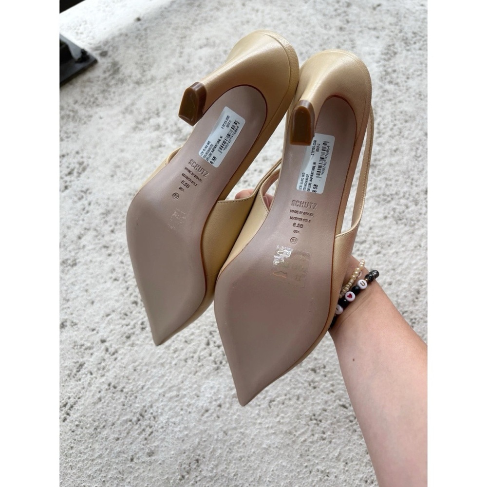 SCHUTZ Tan Heels - Picture 8 of 8